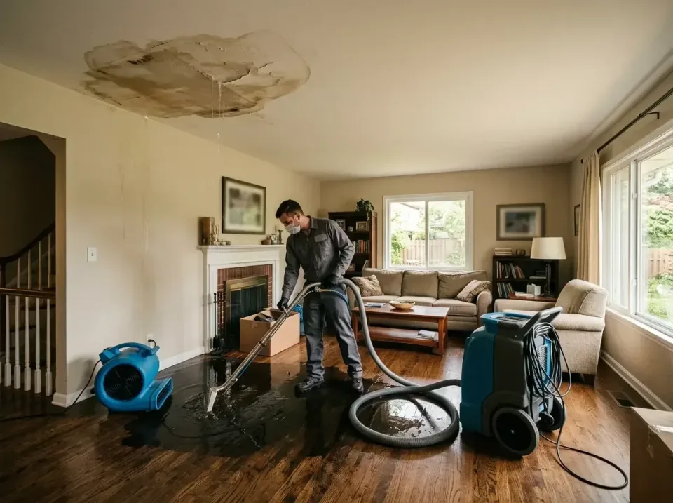 attic-pipe-burst-ceiling-drip-008 — frequently asked questions, Water Damage Restoration & Carpet Care in Bethel Manor, VA